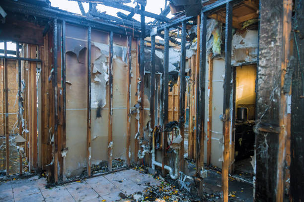 Professional Soot Cleanup technician working in Warrington, PA